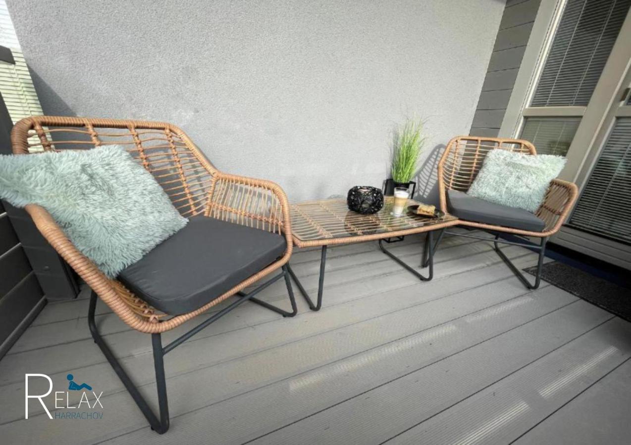 Relax Harrachov Apartments - Free Wellness Grotta Spa ภายนอก รูปภาพ